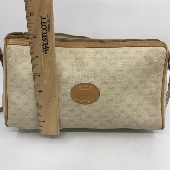GUCCI Vintage Crossbody Bag All Over Signature - Picture 6 of 8